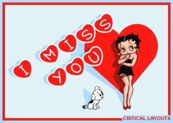 betty boop miss you