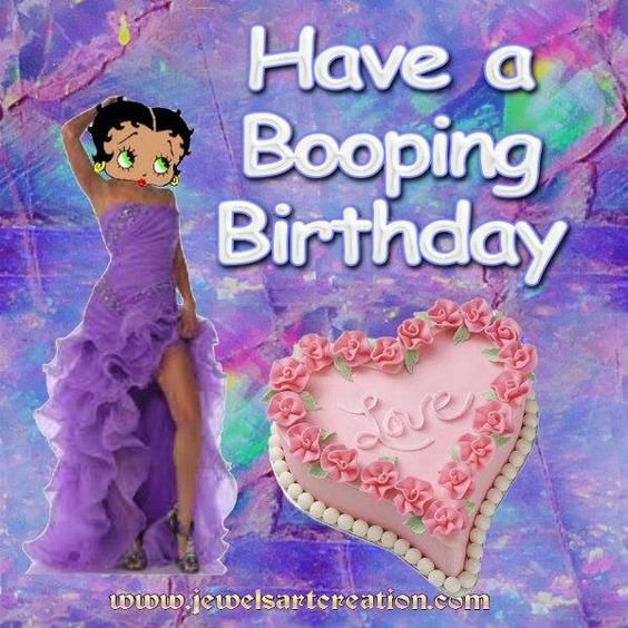 betty boop birthday cards