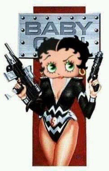 Betty Boop with Gun Day