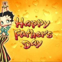 betty boop Father's day cards