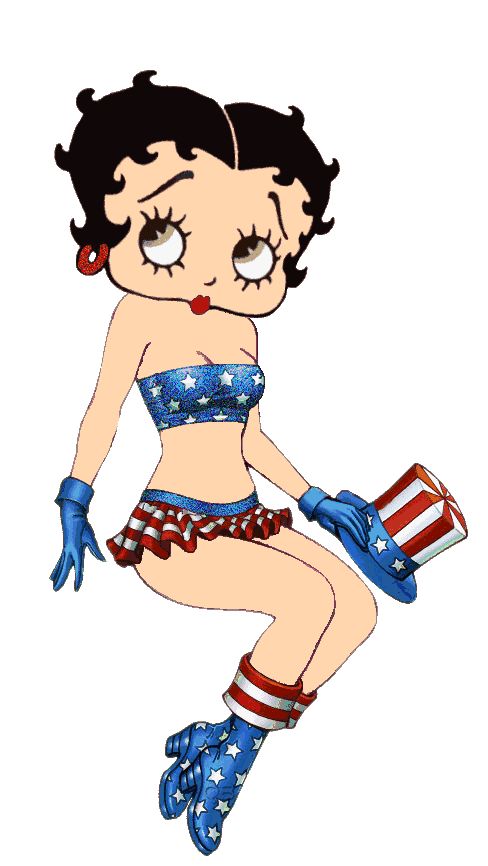 Betty Boop New Year Cards