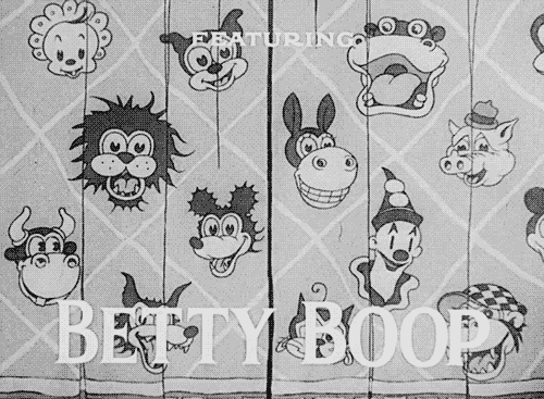 betty boop old time cards
