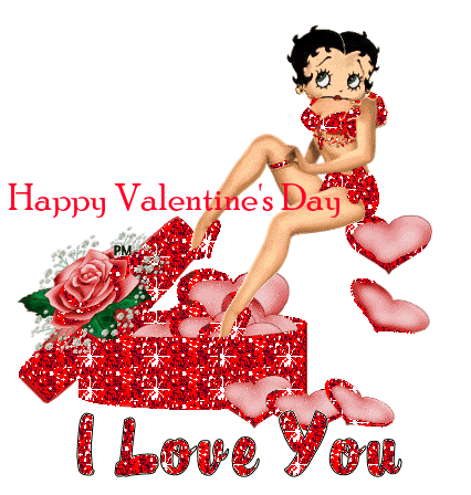 Betty Boop Valentines Cards